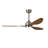 52" Ceiling Fan With Lights Quiet DC Motor 3 ABS Blade Ceiling Fans 6 Speed Levels,Reversible Ceiling Fan, For Patio Living Room, Bedroom, Office,Indoor.