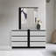 Commode double l 58,25 po à 6 tiroirs Saleigh