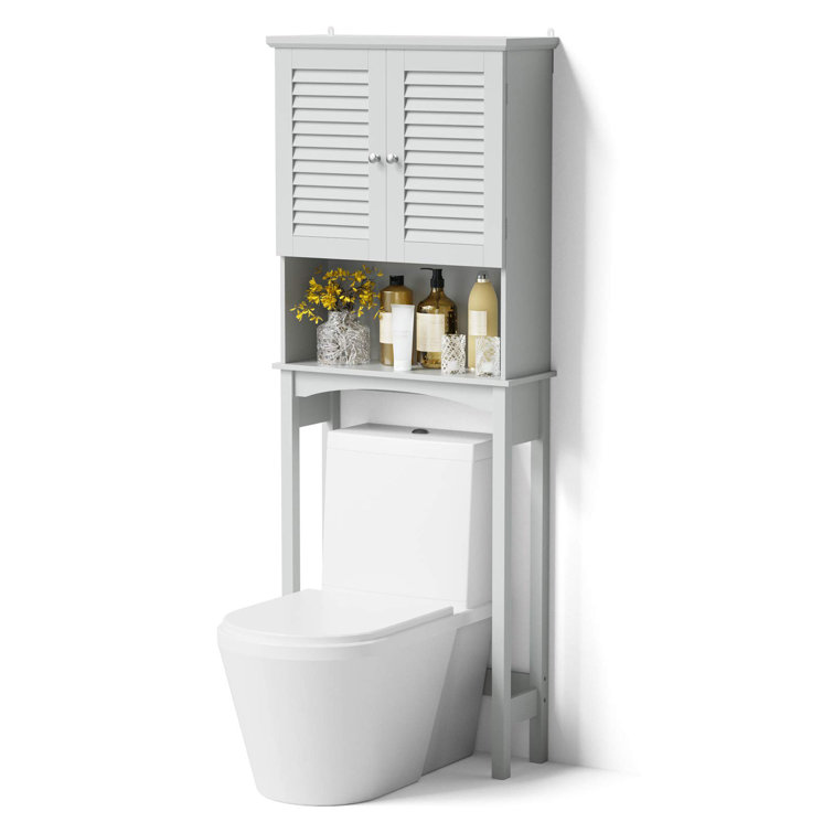 Red Barrel Studio® Crenshaw Freestanding Over-the-Toilet Storage & Reviews