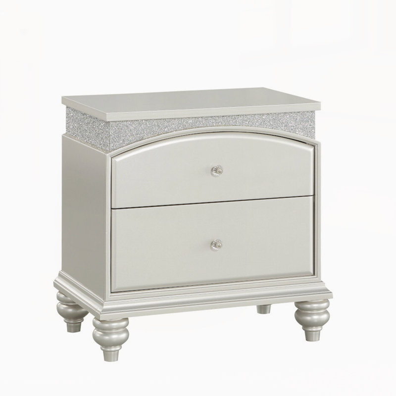 Table de chevet moderne avec tiroirs