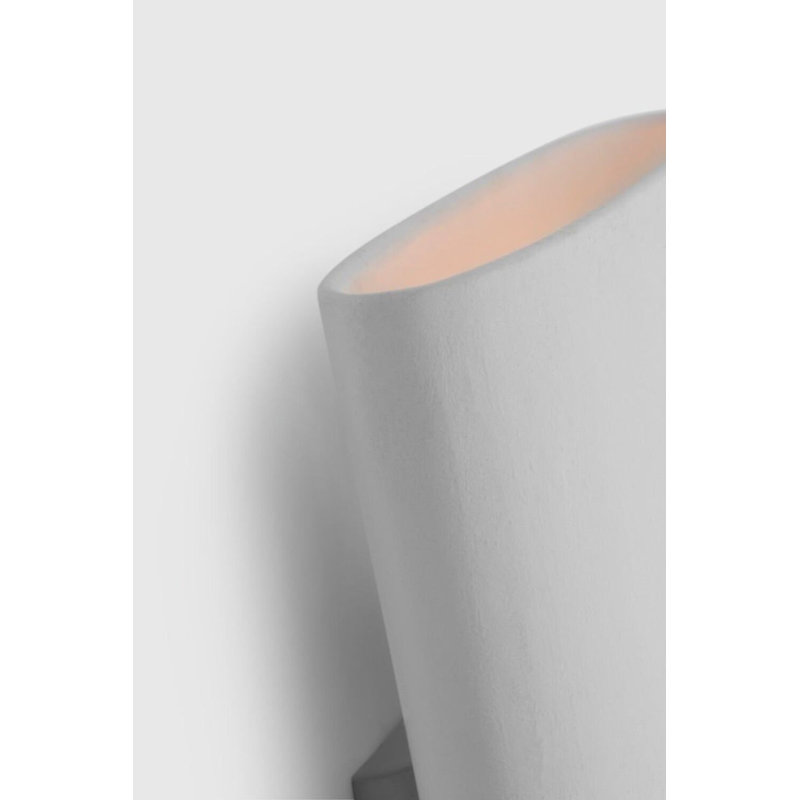 Lotura 2 - Light LED Flush Mounted Sconce, Museum White