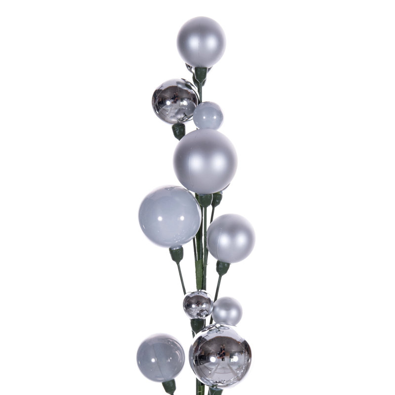 Guirlande Vickerman 6 pi., Argent argent