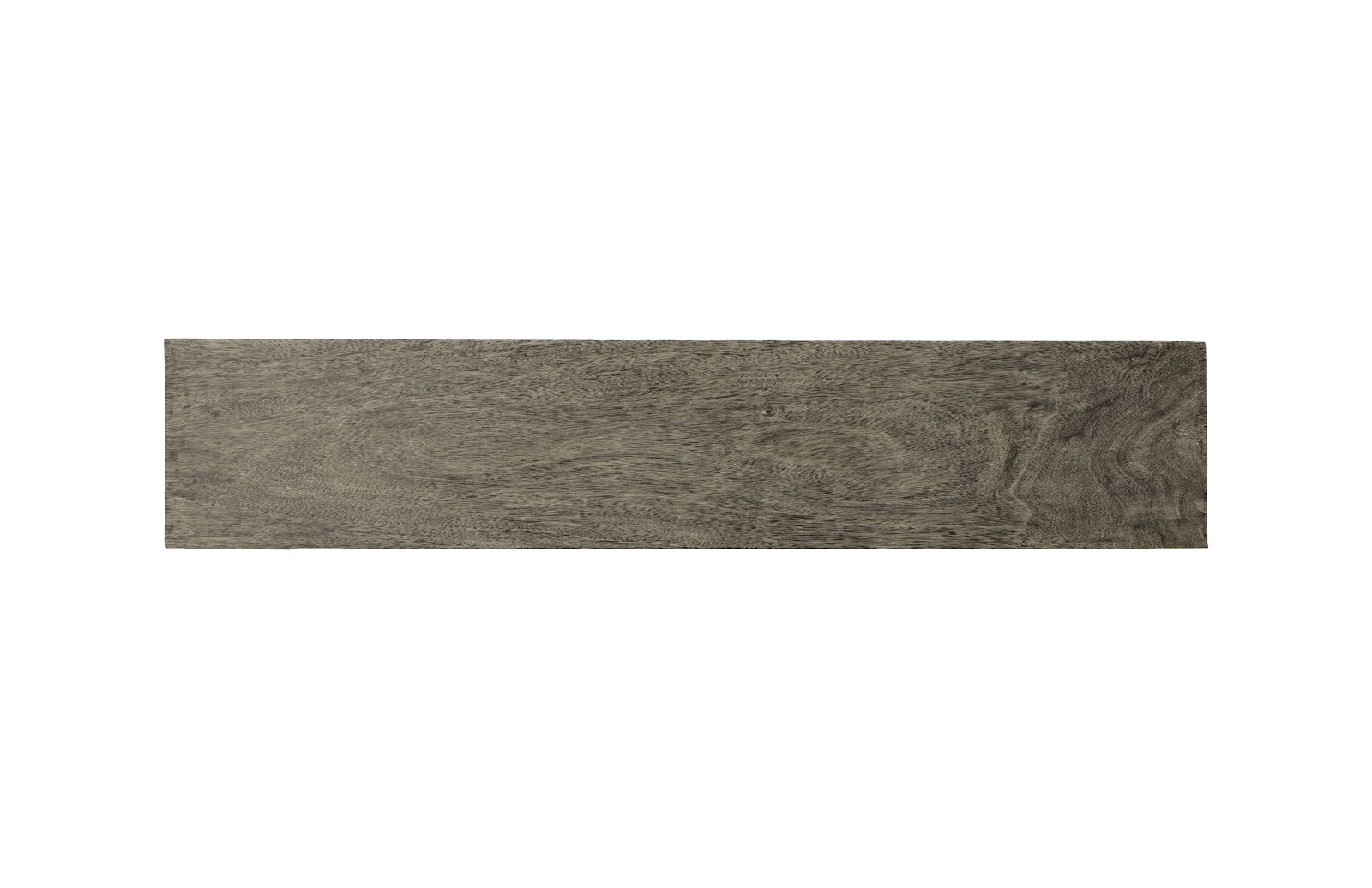 Origins Straight Edge Bench, 17" H x 72" W x 14" D, Gray Stone