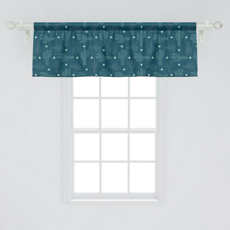 Ensemble de 2 cantonnières et triangles Ambesonne, L 54 po x L 18 po