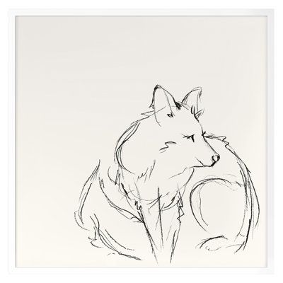 Fox Sketch 1 Print by Katie Todaro