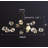 15 - Light Crystal Dimmable LED Sputnik Modern Linear Chandelier