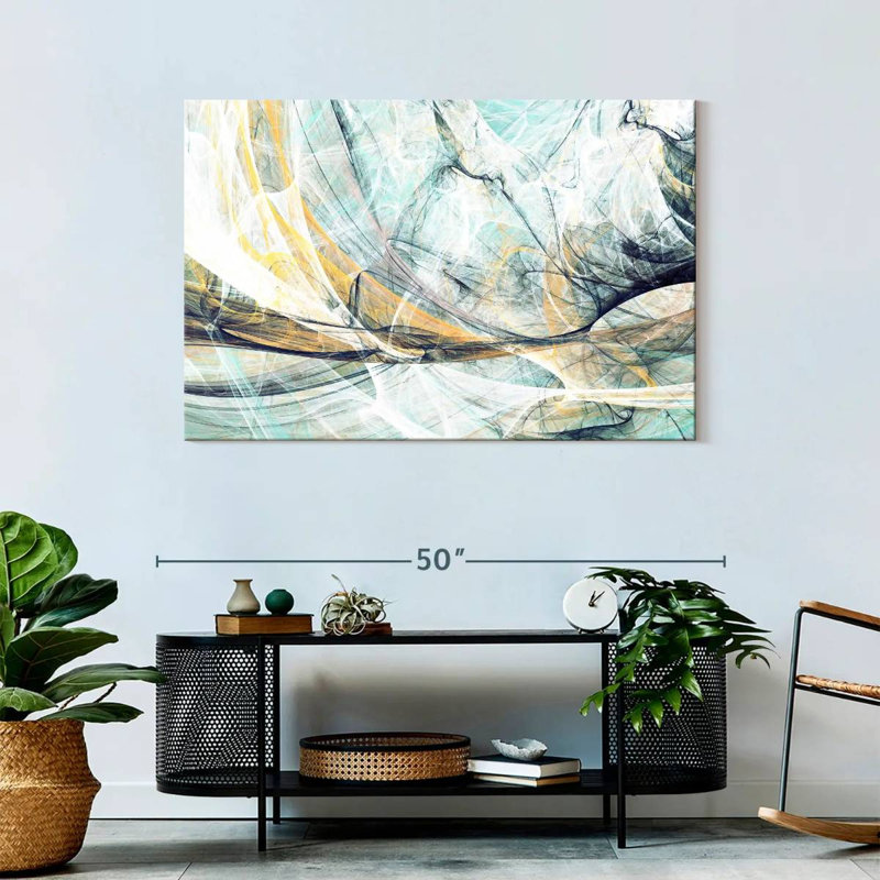 Avery Wispy Dynamic Abstract, 30" H x 45" W
