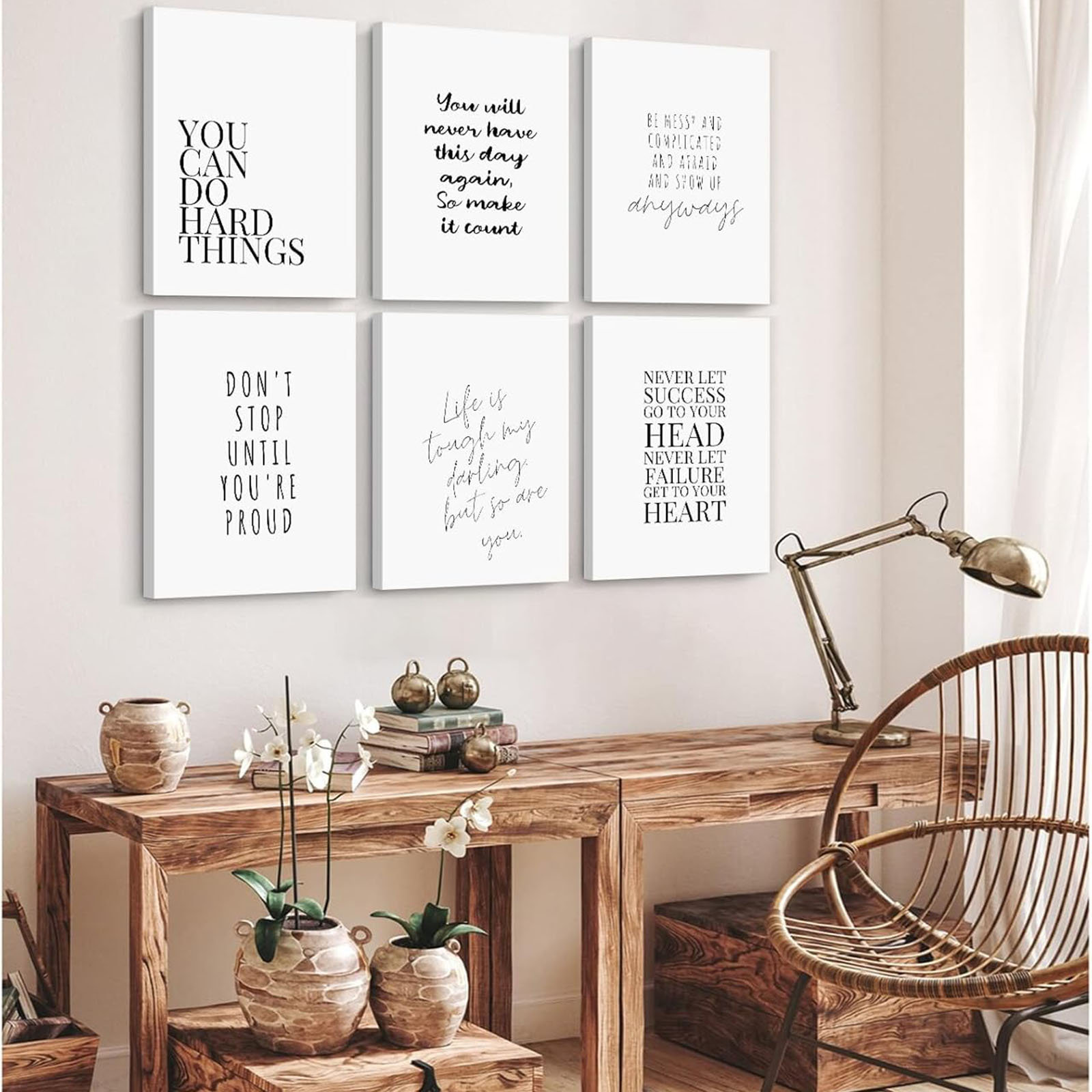 Fleur De Lis Living Office Inspirational Wall Art Decor Motivational