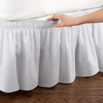 Ruffled Wrap Around Bed Skirt
