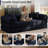 89" Boneless Corduroy Sleeper Sofa Bed, Modular Futon Couch, Compression Foam Sofa with 2 Pillows, No Assembly Required-79693599-76797013