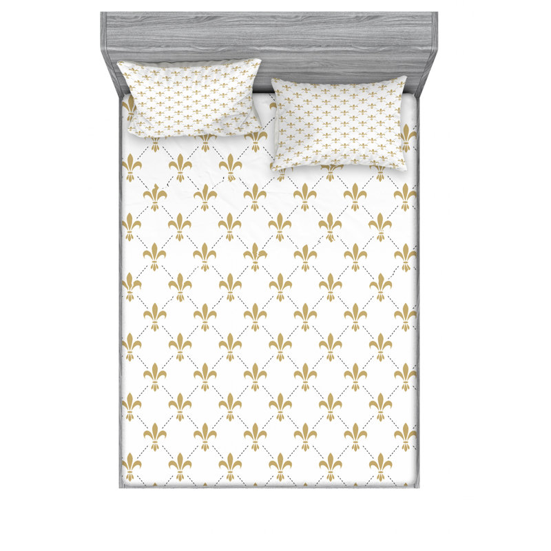 Microfiber Sheet Set, Full Sheet Set with Fitted Sheet