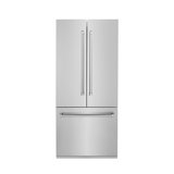 ZLINE 36" 19.6 cu. ft. Built-In 3-Door French Door Refrigerator with Internal Water and Ice Dispenser