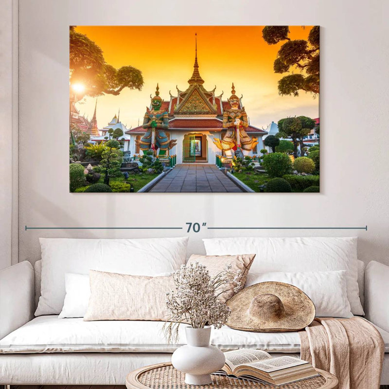 Adella Wat Arun Gate, 34" H x 51" W