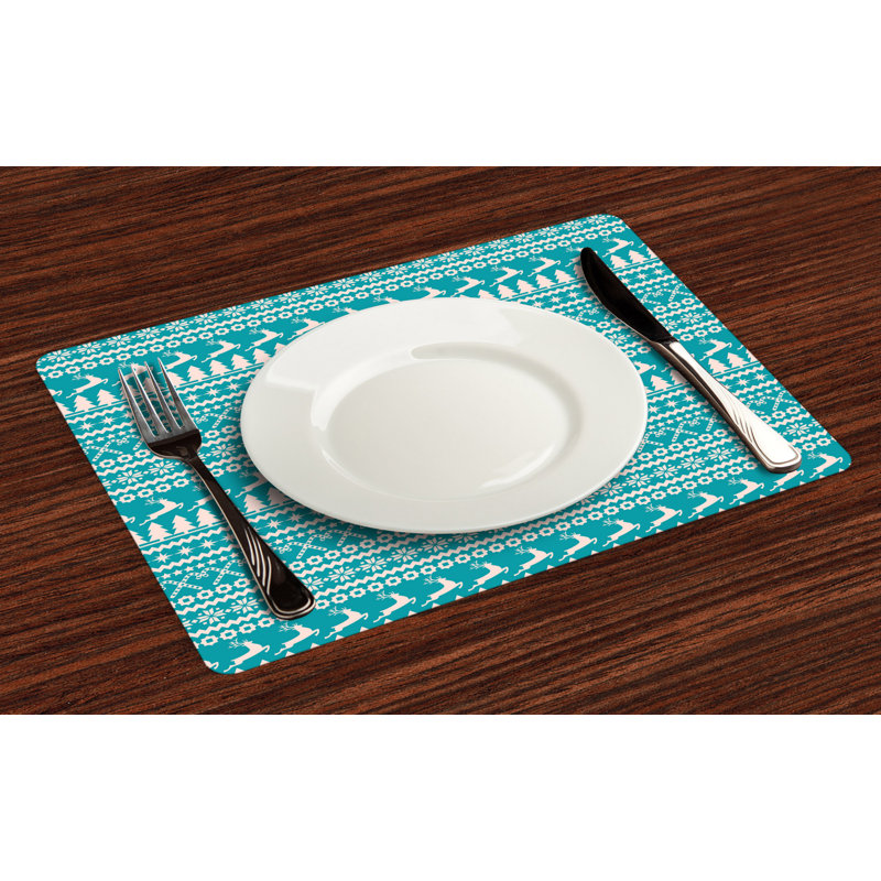 Polyester Animals/Nature Rectangle Placemat