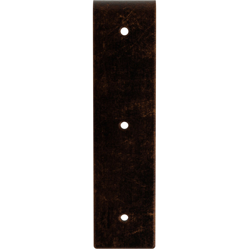 2"W x 8"D x 8"H Hamilton Steel Bracket, Antiqued Copper, 8" H x 2" W x 8" D, Antiqued Copper
