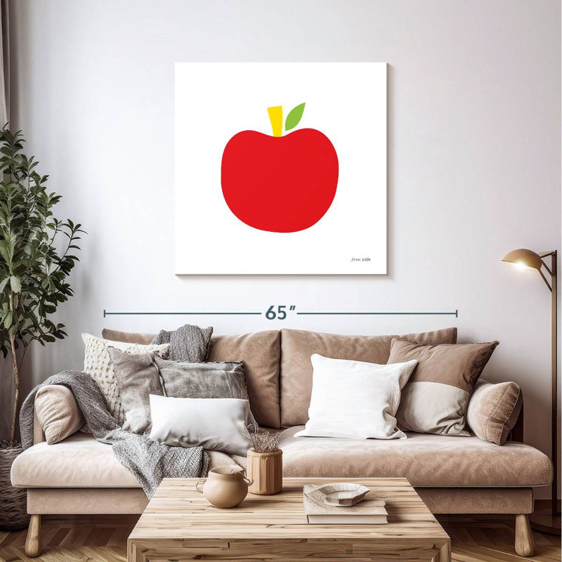 Yarlin Red Apple, 39" H x 39" W