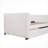 Twin Size Velvet Upholstered Daybed with Ergonomic Backrest &amp; Trundle, Beige - No Box Spring Needed