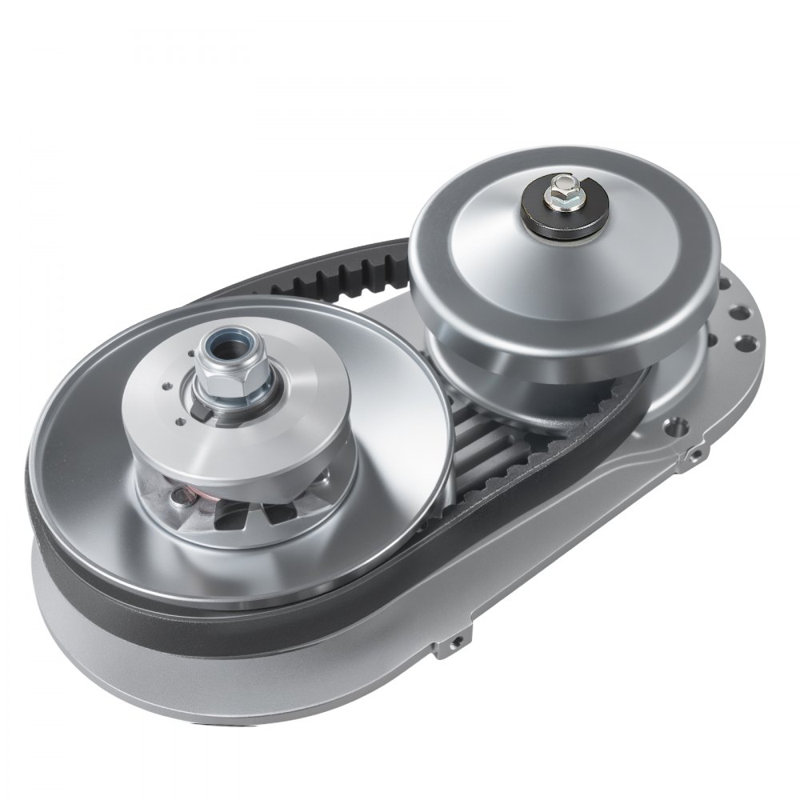 Embrayage durable 2000 RPM avec moteur 2-8 HP et courroie en caoutchouc, Argent
