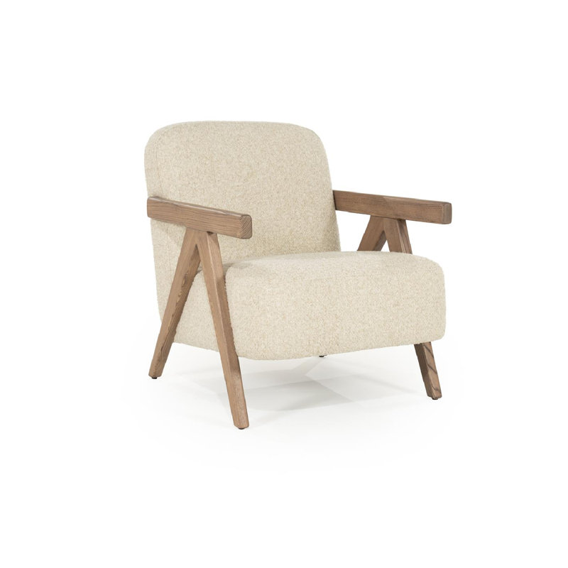 Fauteuil d'appoint Francis, Beige