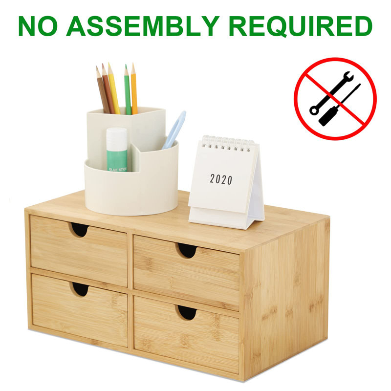 Bamboo Desk Organizer