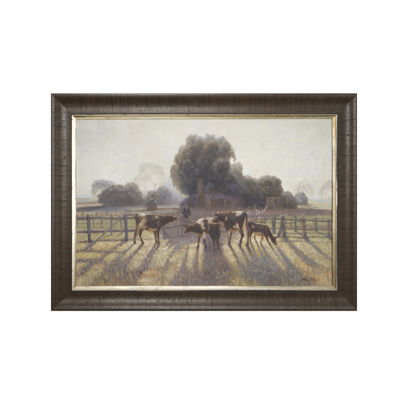 «Warming up I» par Porter - Peinture encadrée