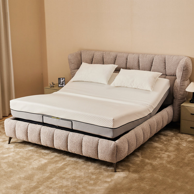 Adjustable Bed Base Frame Head And Foot Incline Quiet Motor King Size Zero Gravity