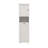 One-Compartment One-Door Tilt-Out Laundry Sorter Cabinet - White