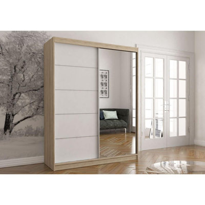 Fackler 2 Door Manufactured Wood Wardrobe