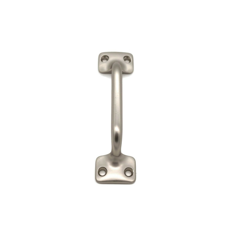 Brushed Nickel Window Bar Sash Lift, 4"