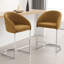 Tabouret de comptoir rembourré Chylee-1030701499