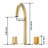 Widespread 2-handle Bathroom Faucet-68439169