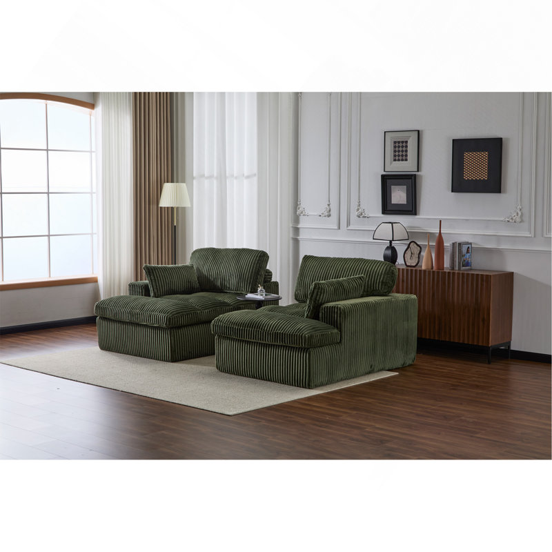 Canapé pour chaise longue double, Vert