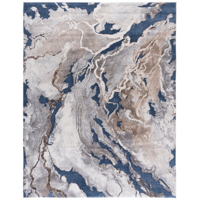 Amelia-Rae Cyrus Shag Performance Abstract Rug