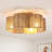 20.9" Boho Caged Ceiling Fan With Light Kit And Remote Control