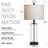 26” Modern Glass Touch Control Table Lamps with Dual USB Ports-1747677747-1768254523