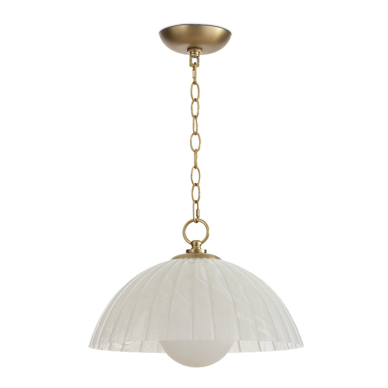 Luminaire suspendu en verre Dariel