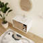 Meuble-lavabo mural simple 30 po Natasha