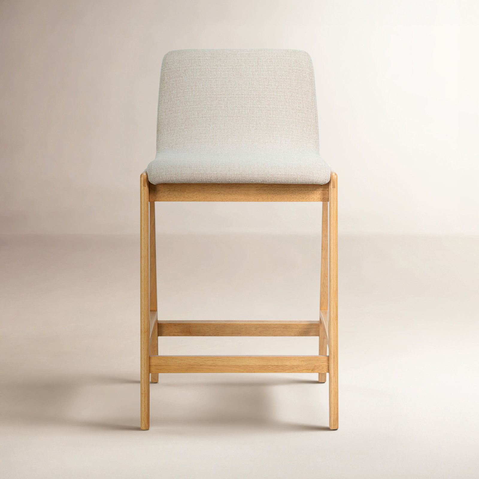 Tolan Upholstered Counter Stool, Oatmeal
