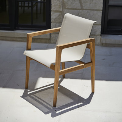 Coast Teak Outdoor Seating Arm Chair by Summer Classics