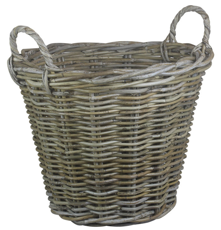 Round Rattan Basket