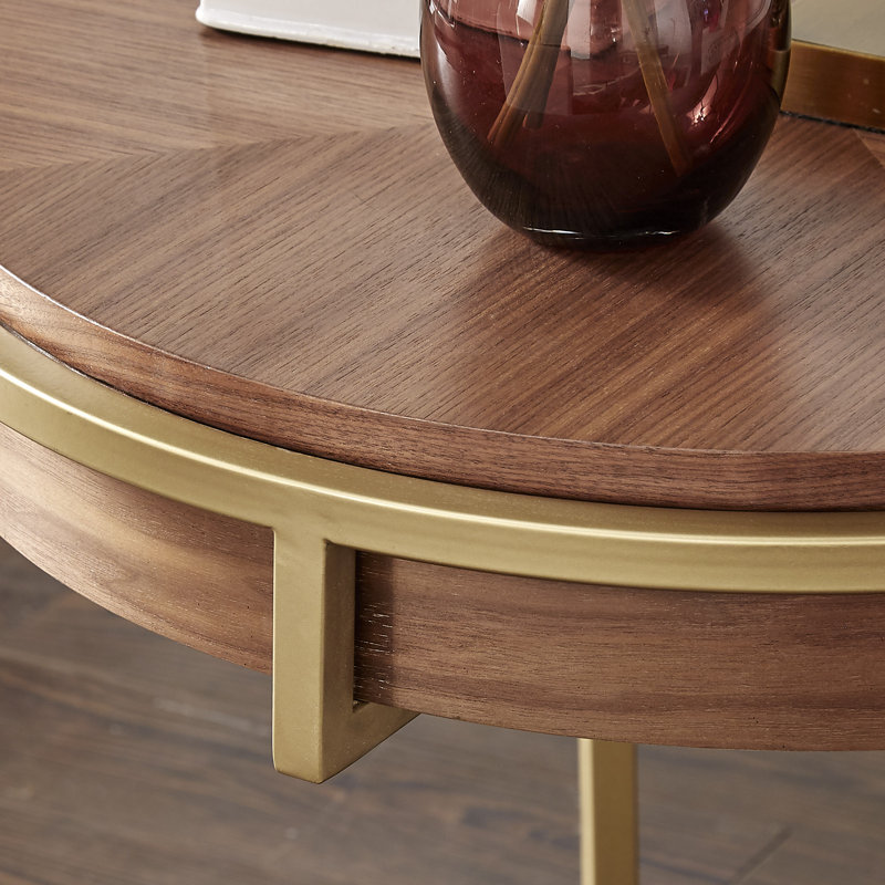 Table de bout Simmerman, Brun