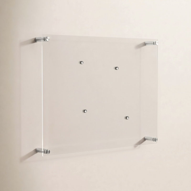 Easy Change Memo Board + Magnets, Silver, 14" x 19"