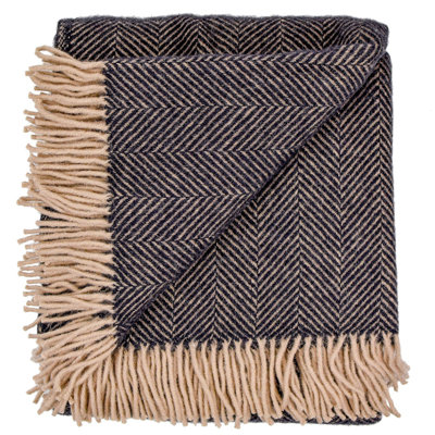 Hand Woven Throw Blanket