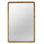 Miroir en bois de 24 po x 36 po avec caractère pour le salon, la chambre à coucher - Créez un décor douillet et élégant