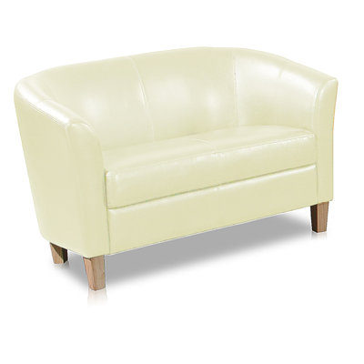 Ruth Faux Leather Loveseat