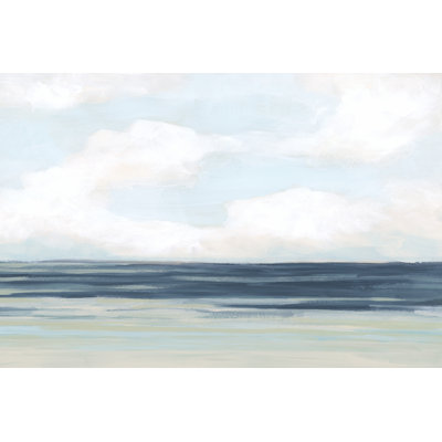 Shoreline Sky II by June Erica Vess - Wrapped Canvas Painting