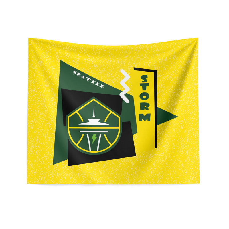 Tapisserie murale WNBA Seattle Storm Funky