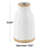 Lamons Hand-Painted Chevron Porcelain Table Vase