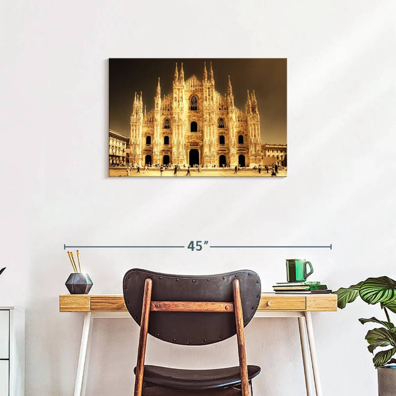Ravi Gothic Milan Cathedral, 20" H x 30" W