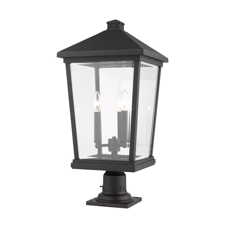 Luminaire suspendu à 3 lumières Bourke, Bronze huilé